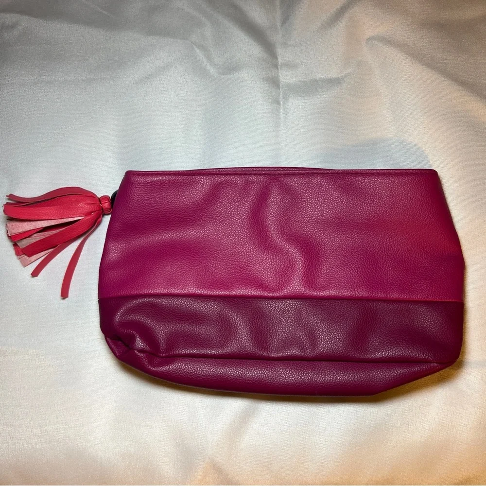 Victoria's Secret Fuchsia‎ Cosmetic Bag with Tassel